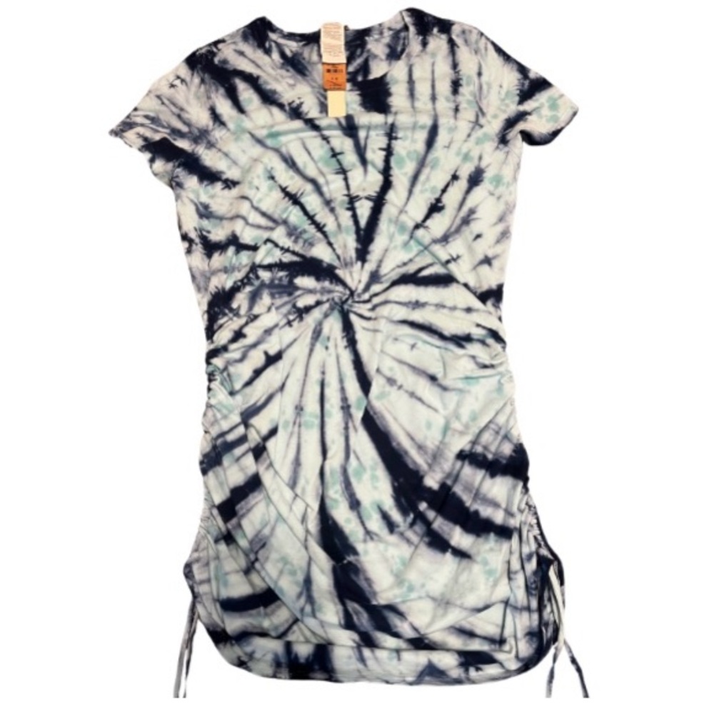 PINK VICTORIA’S SECRET BLUE TIE DYE BEACH COVER UP